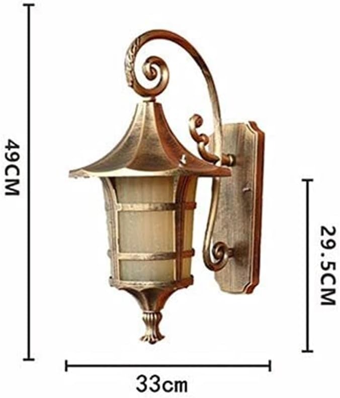 階段照明 門灯 防水 外灯 インテリア 室内 照明器具 アンティーク ウォールランタン 素朴な外壁ライト ヨーロッパの防水ポーチ 外