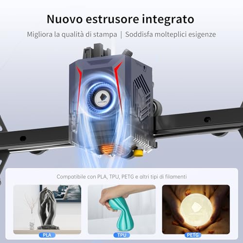 Creality Ender-3 V3 KE Stampante 3D, Livellamento Automatico, Precisione Di Stampa Di 0,1 Mm - Foto 12