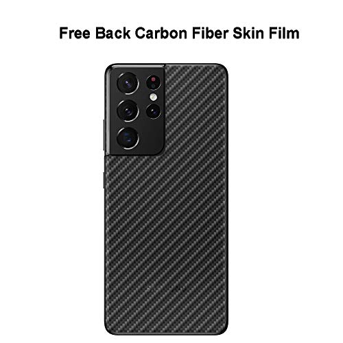 Image of Ibywind 2 Pack Screen Protector For Samsung Galaxy S21 Ultra,Flexible TPU Film,With 1Pc Camera Lens Protector,1Pc Back Film[Bubble Free][Easy Installation][HD Clear][Self-Healing]