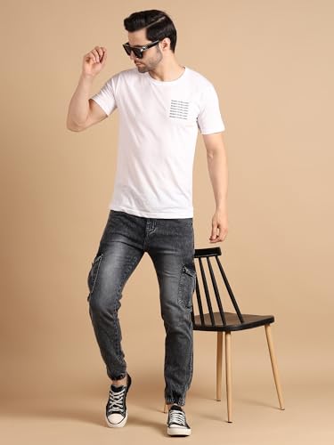 Side Pocket Jogger Jeans for Men | Stylish Look3