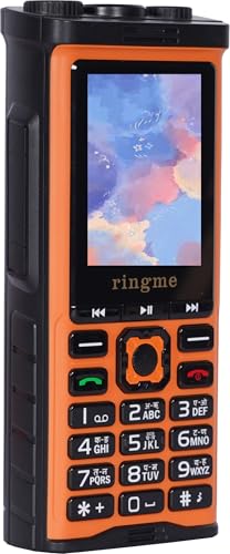 Image of R1+ Jumbo 2.4 inch Display Four Sim (Orange + Black)