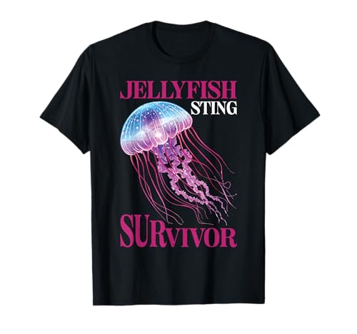 Jellyfish Sting Survivor |||--- Camiseta