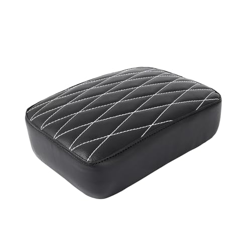 Coussin de siège arrière passager moto ventouse noir pour 883 1200 48 Choppers Bobber