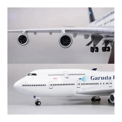 Boeing B747 Garuda modelo de avión de aleación miniatura 1/150 diecast 2