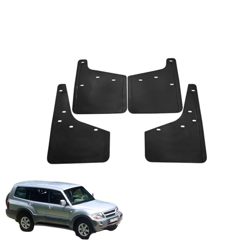 AMHVMU 4pcs Mud Flaps for PAJERO 2004-2021