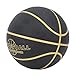 Black Basketball, Rubber Basketball Teenager Rubber Basketball Wear Large Particles Training Basketball Sweat Proof Outdoor Basketball for Basketball Training