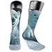 Unisex prestazioni cuscino equipaggio calzini tubo calzini Islanda orso polare nuovo medio alto calzini sport palestra calzini