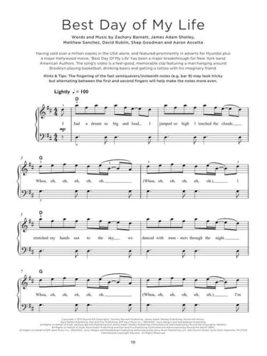 Really Easy Piano: 40 Pop Songs for Kids | Recueil de partitions piano facile pour enfants avec paroles et accords complets | Shake It Off, Happy, Let It Go, Perfect et plus – vue 6