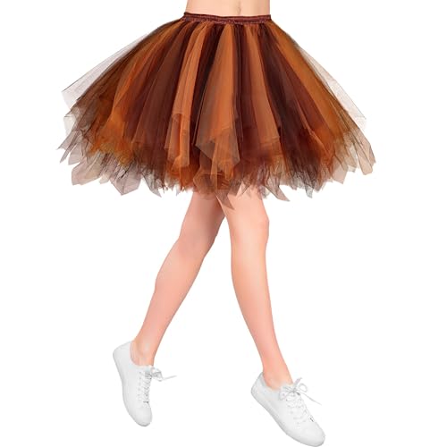 W WIDMANN MILANO Party Fashion - Tutú para adultos, falda de tul de varias capas, para disfraces, carnaval, festivales, Halloween - imagen 3