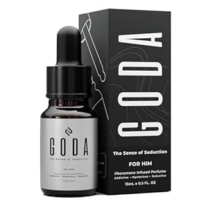 GODA Pheromones Cologne for Men Infused with Real Pheromones Citrus and Lavender Scent Sophisticated Fragrance for Confidence and Presence Perfume for Men 15ml050 fl oz