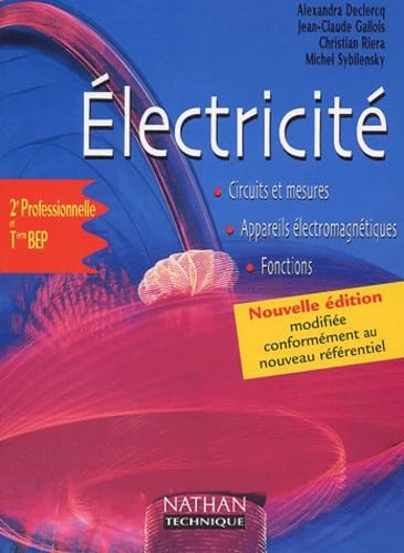 Electricité BEP Livre de l'élève Livre de l'élève