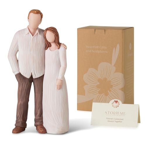 Storieme Dad Birthday Gifts from Daughter: Unique Father Daughter Figurines Home Decor Present for Fathers Day Christmas - Father of The Bride Gift for Wedding