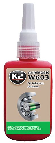 Résine anaérobie K2 W603 contre le desserrage mécanique flacon de 50g