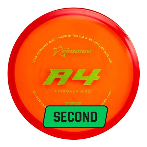 Prodigy Disc Factory Second 750 A4 Approach Disc | Slightly Overstable Disc Golf Approach Disc | Great Grip in All Conditions | Perfect for Short Approach Shots | (Colors May Vary) | (170g+)
