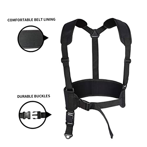 Nettoyeur à pression sans fatigue grâce au harnais de support double sangle réglable - 4