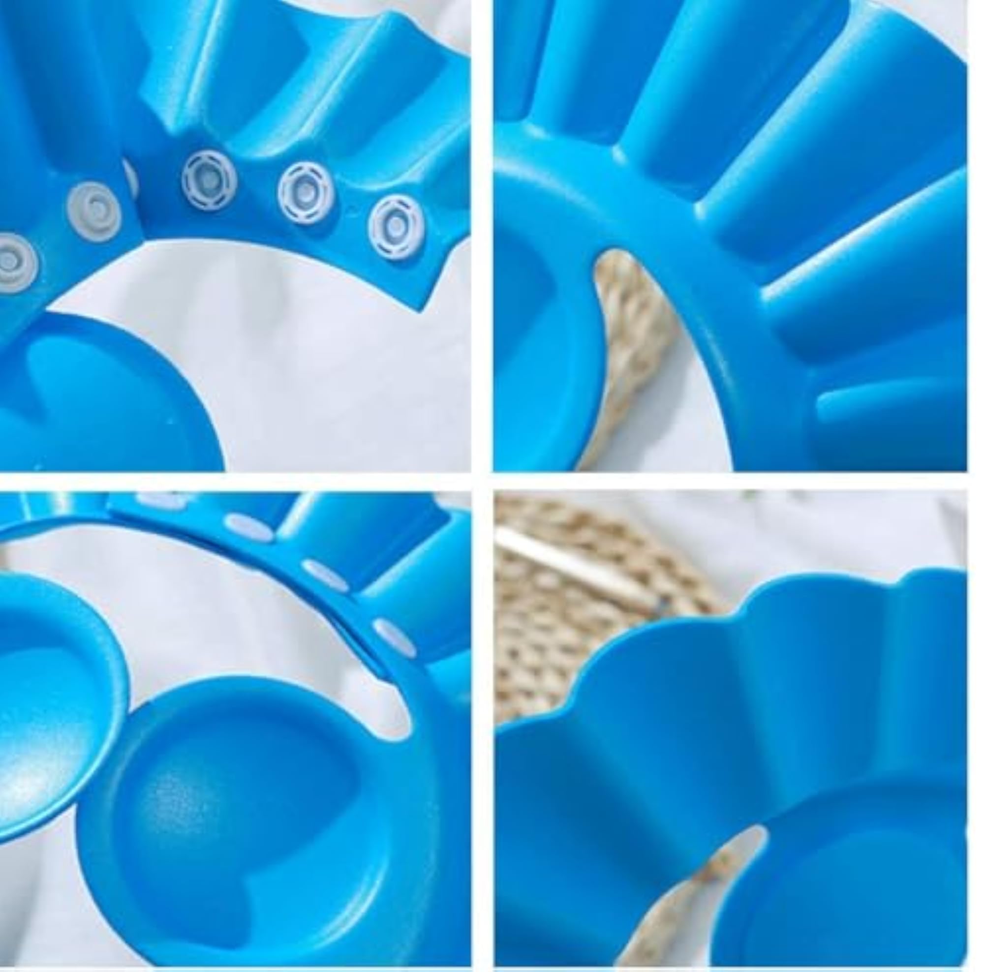 Reusable Waterproof Shower Cap, Eye & Ear Protection