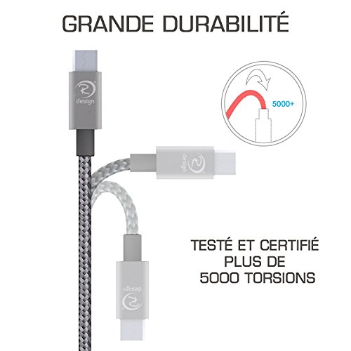 Raven design® Cavo intrecciato con connettore