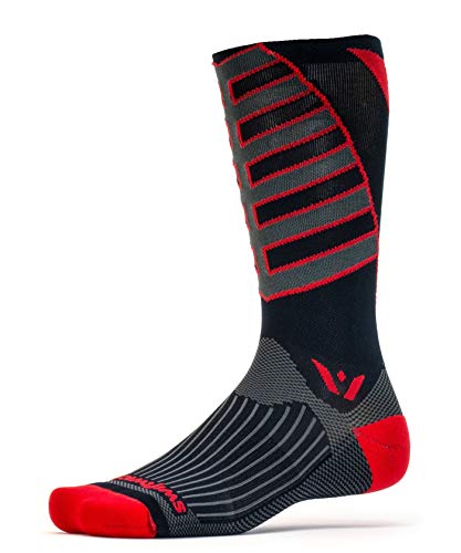 Swiftwick – Socks for Cycling, VISION EIGHT Team | Soft, Seamless Toe, Performance