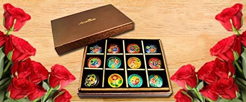 Premium Gift Set of 12pcs Natural Solid Perfumes Body Cologne in Mini Brass Jars/essential oil & beeswax blends/long lasting / 12 unique fragrances/Perfume Gift Set for Men & Women