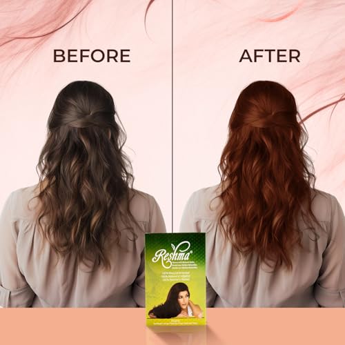 Reshma Beauty 100% Pure Henna Powder (Lawsonia Inermis) – Single-Ingredient Natural Hair Color for Gray Blending, Shine & Strength – Ayurvedic Henna Hair Dye – 5.29 oz - Thumbnail 4