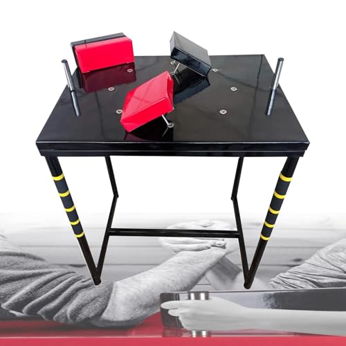 Table de bras de fer de combat standard avec coudières et châssis robuste