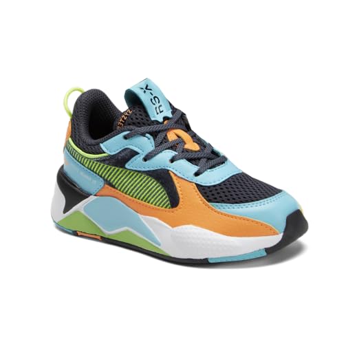 PUMA Kids Boys Rs-X Arcade Striped Lace Up Sneakers Shoes Casual - Blue2