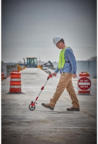48-22-5006 Compatible with Milwaukee 6 inch Measuring Wheel, Measuring Wheel in Feet, Rolling Tape Measure