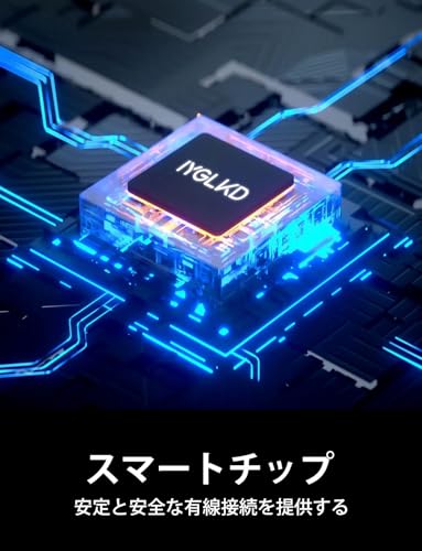IYGLKD IYGLKD 有線LANアダプター USB-C ギガビット イーサネット の商品画像 7