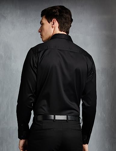 Image of Symbol Premium Men's Wrinkle-Resistant Regular Fit Cotton Formal Shirt