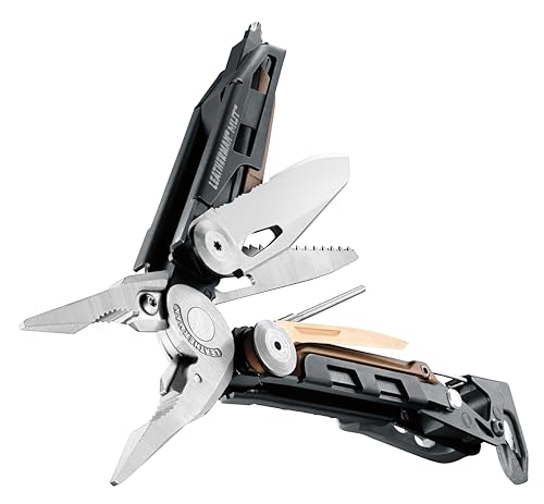 Leatherman MUT Multi-Tool - Military Gear Maintenance with 16 Tools, Black