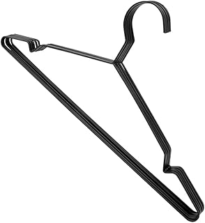 OFFSCH 5pcs Metal Coat Hanger Metal Suit Hanger Round Clothes Rack Metal Clothing Rack Clothes Hanging Racks Wire Coat Hangers Pants Hangers Tinsel Travel Drying Rack Steel Wire