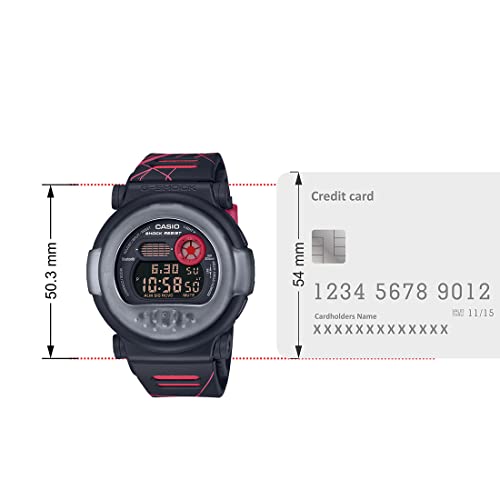 Casio Men Resin G-Shock Digital Black Dial G-B001Mva-1Dr (G1342), Band Color-Black - Image 7