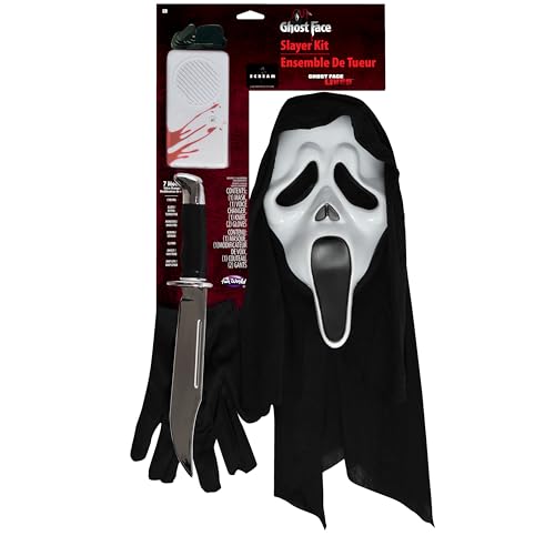 Fun World Officially Licensed Ghost Face Slayer Kit With Voice Changer.