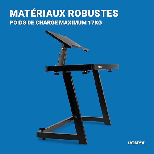 Vonyx Pied Support pour DJ, Indispensable pour Tous les DJ, Deck Réglable, Facile à Monter, Très Résistant, Idéal pour Tables de Mixages, Decks, Contrôleurs et Autre Équipement de DJ - Les Beatles, Paul McCartney, John Lennon, RIngo Starr, George Harrison Vonyx Pied Support pour DJ, Indispensable pour Tous les DJ, Deck Réglable, Facile à Monter, Très Résistant, Idéal pour Tables de Mixages, Decks, Contrôleurs et Autre Équipement de DJ – Image 4