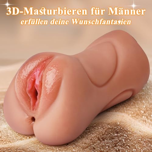 Masturbieren für Männer Sex Spielzeug,3 in 1 Masturbator für Männers Tragbare 3D Masturbatoren, Mehrkanal Sex Spielzeug für Die Männer Mastrubrator Sexs toyset für man Sexspielzeug für Männers Solo