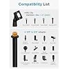 InnoGear Desktop Microphone Stand, 1 Pack Upgraded Adjustable Table Mic Stand with Mic Clip and 5/8 Male to 3/8 Female Screw for Blue Yeti Snowball Spark & Other Microphone