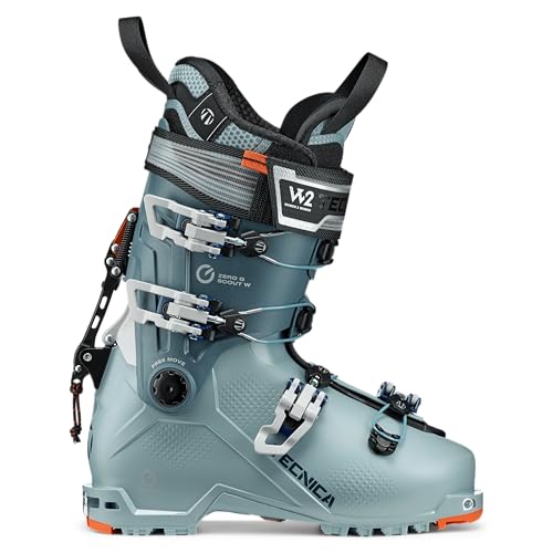 Tecnica Zero G Tour Scout W Backcountry/Touring Women's Downhill Ski Boot (Lichen Blue, 24.5)