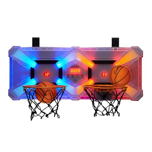 EastPoint Mini Basketball Hoop with LEDs, Multi Color