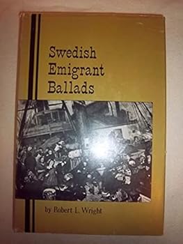 Hardcover Swedish Emigrant Ballads Book