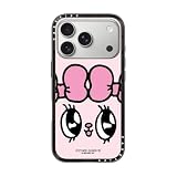 【Amazon.co.jp限定】CASETiFY コンパクト iPhone 17 Pro ケース [薄型軽量/耐衝撃/米軍MIL規格] - Esther Bunny Full Face Phone Case - クリア ブラック