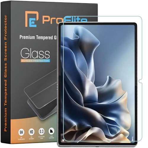 Image of ProElite Tempered Glass Screen Protector for Motorola Pad 70 Pro 13 inch 2026, Premium Tempered Glass Screen Protector for Moto Pad 70 Pro 13 inch 2026 [1 Pack]