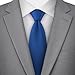Jacob Alexander Solid Color Mens Tie - Comfortable Soft-lined Satin Microfiber Necktie - Timeless Formal Look for Weddings, Business and Events - (Regular Size - Royal Blue)