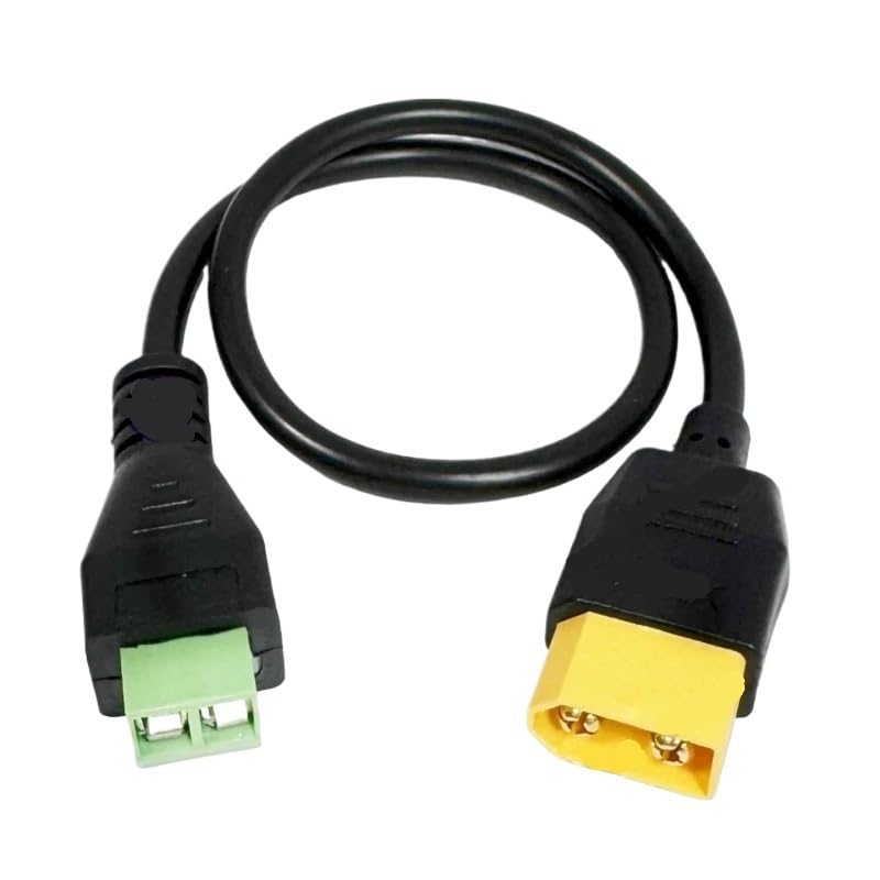 4Pz Cavo Adattatore XT60 a 2P Senza Saldatura | Cavo collegamento rapido caricabatterie RC(XT60 male)
