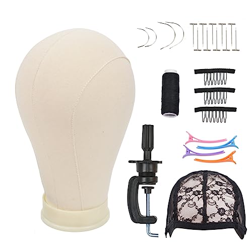 YTBYT 22 Inch Canvas Block Head Set With Mount...