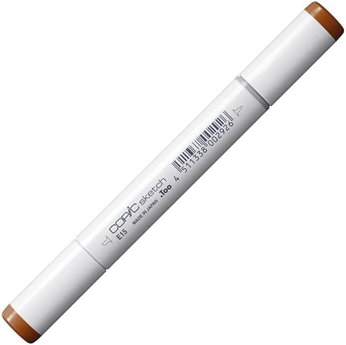 Vista 436 de Marcadores Copic Sketch E19 Secoya