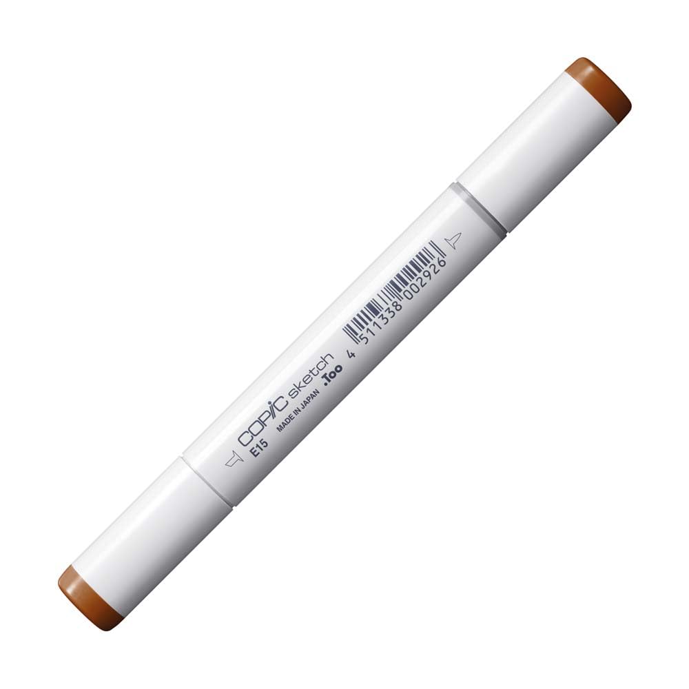 Amazon.com: Copic Markers E15-Sketch, Dark Suntan