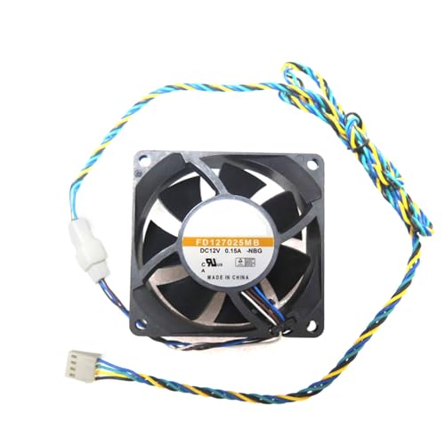 Replacement Cooling Fan for FD127025MB-NBG 70x70x25mm DC12V 0.15A 4PIN 4Lines