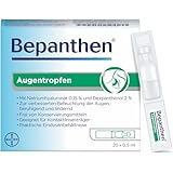 Bepanthen Augentropfen | trockene, juckende oder brennende Augen | langanhaltende Befeuchtung | fördert Regeneration | 20 x 0,5ml