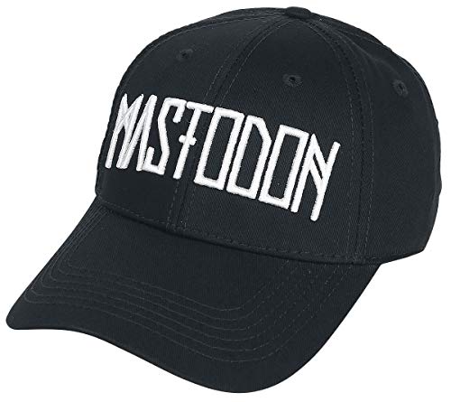 Casquette noir Mastodon Logo pour protéger du soleil avec style sans transpirer