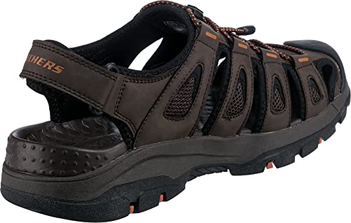 Skechers Skechers USA TresmenOutseen Mens Sandal 13 DM US Chocolate